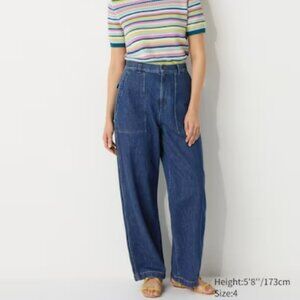 Uniqlo x Ines Ds Le Fressange Denim Pants /Jeans Size 6